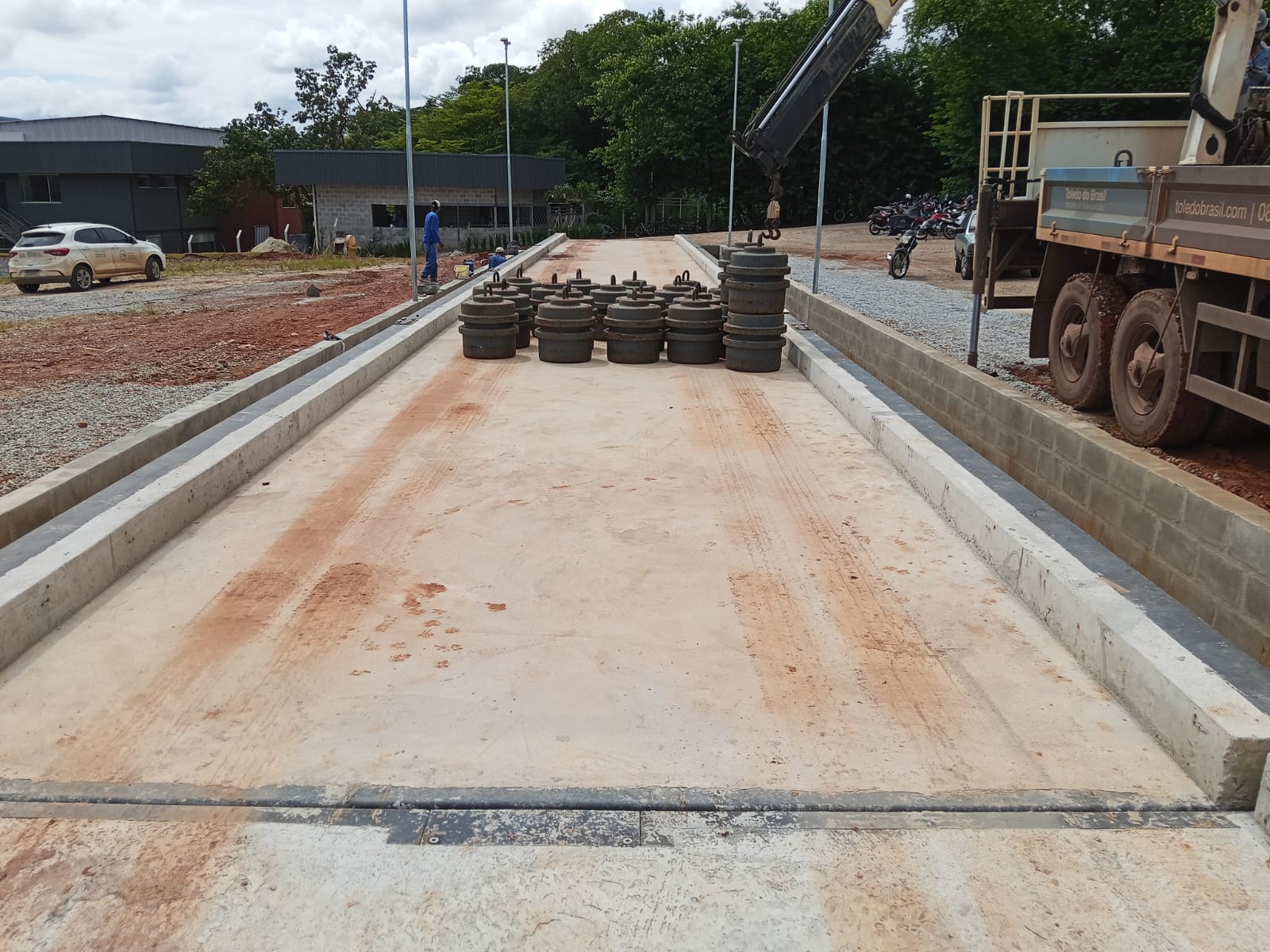 Banner de pesagem industrial Qualy Peso