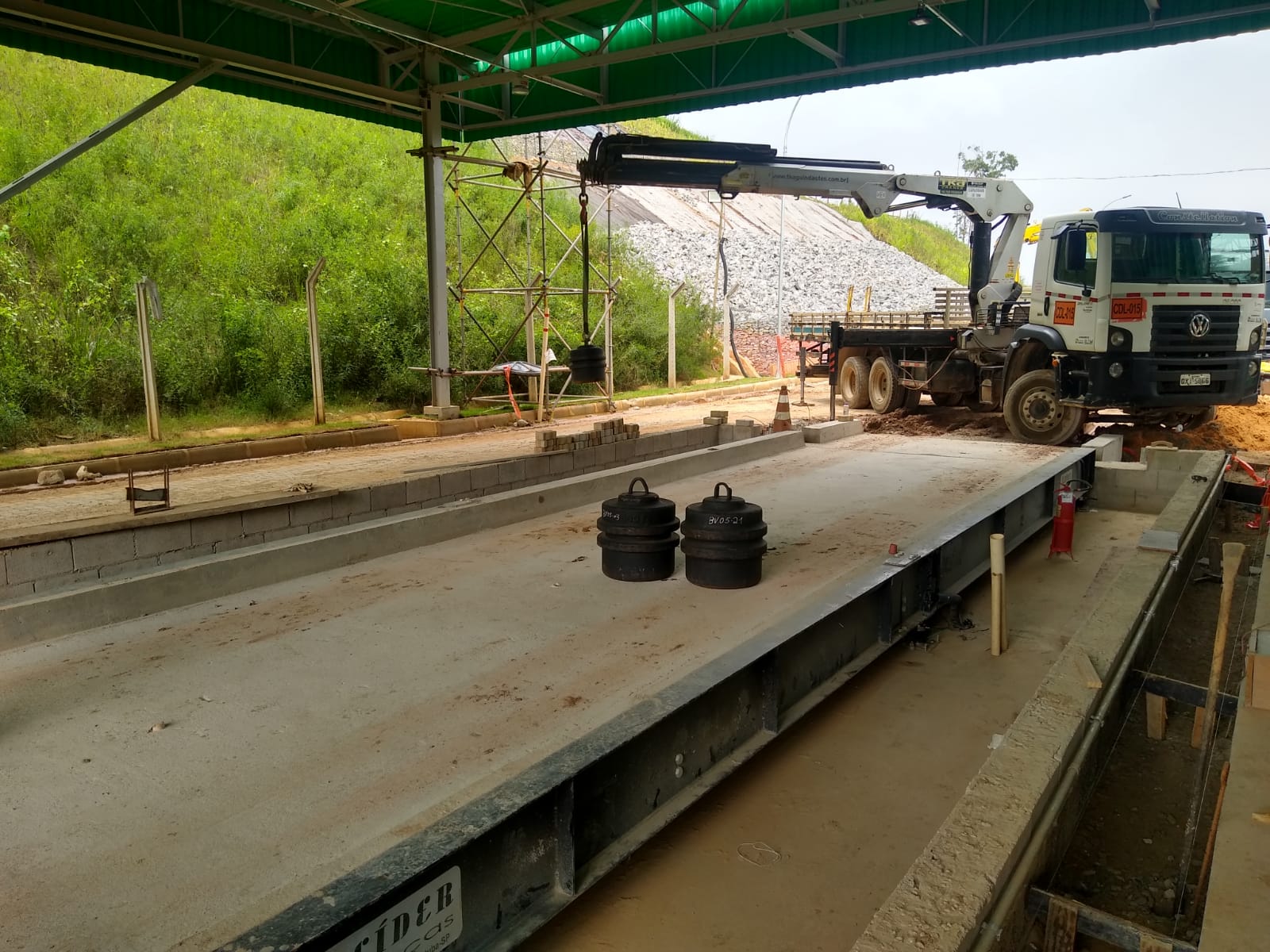 Banner de pesagem industrial Qualy Peso